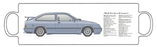 Ford Sierra RS Cosworth 1986-87 Mug 2